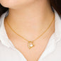 To my Daughter - Forever Necklace - Your Smile Makes me Smile