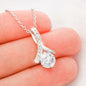 To My Girlfriend - Alluring Beauty Necklace - Valentines - someone like you