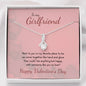 To My Girlfriend - Alluring Beauty Necklace - Valentines - someone like you