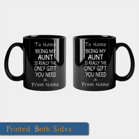 Load image into Gallery viewer, 11oz Black Ceramic 2 Mug Plain Instruction 2 BLANK
