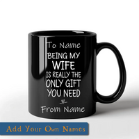 Load image into Gallery viewer, 11oz Black Ceramic Mug Amazon Instruction1 BLANK
