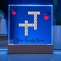 Load image into Gallery viewer, Acrylic Square LED 6
