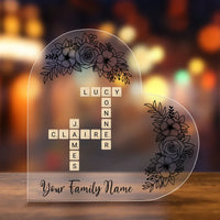 Load image into Gallery viewer, Acrylic Heart Custom 4 Blank
