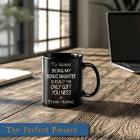 Load image into Gallery viewer, Black Mug  ORCA Coatings  11oz Lifestyle 4 Perfect Gift BLANK
