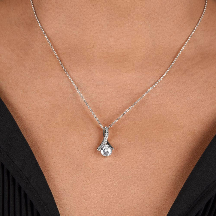 Daughter-In-Law Necklace Jewelry Gift Love You To The Moon