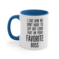 Load image into Gallery viewer, Funny Coffee Mug Gift For Your Boss - Birthday Present or Christmas Gift
