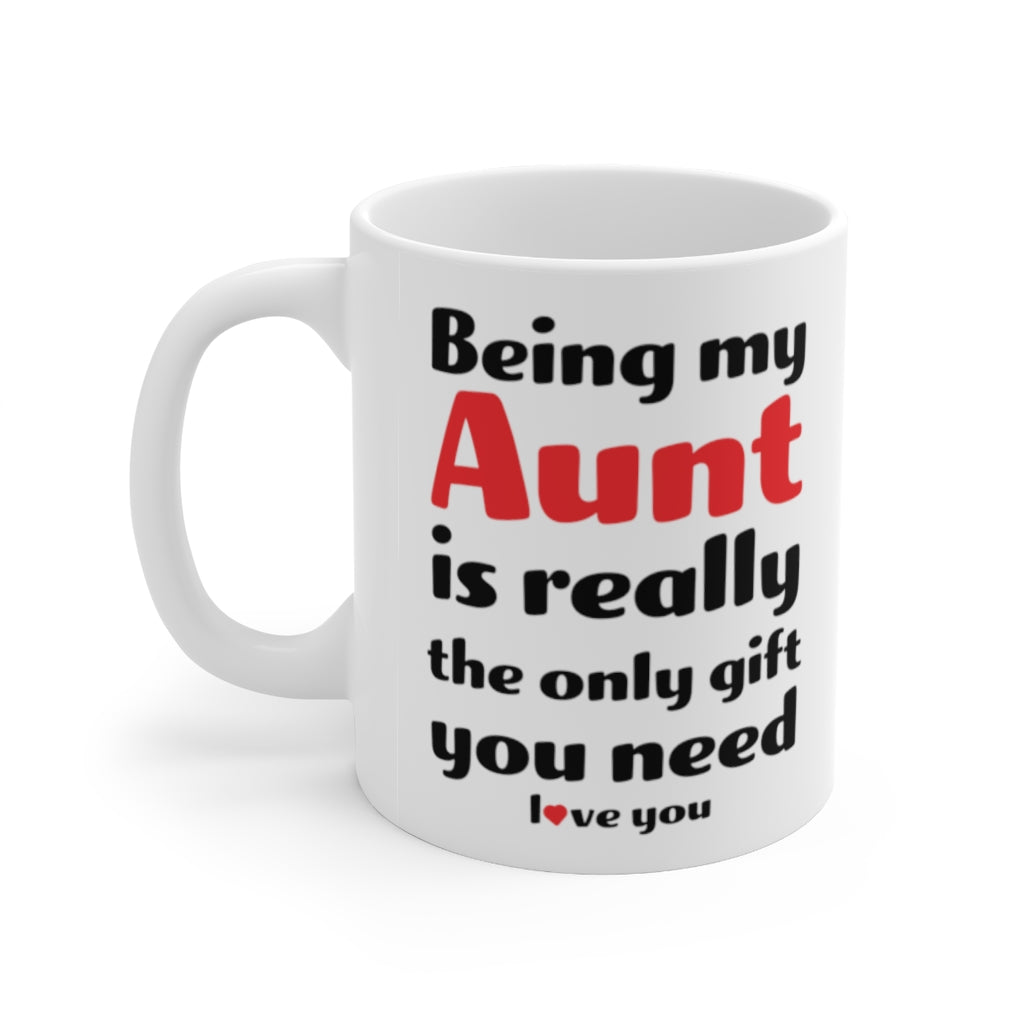 Funny Coffee Mug For Your Aunt - Christmas Gift - Birthday Gift