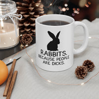 Load image into Gallery viewer, Funny Mug For Rabbit Lovers - Birthday Present - Christmas Gift
