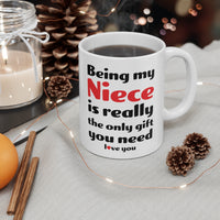 Load image into Gallery viewer, Funny Mug For Your Niece - Birthday Present - Christmas Gift
