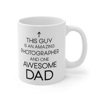 Load image into Gallery viewer, Photographer Coffee Mug for Awesome Dads - Fathers Day Gift for Photographers
