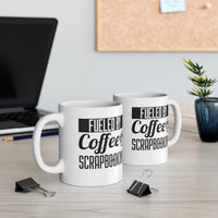 Load image into Gallery viewer, Funny Coffee Mug For Scrapbooking Lovers - Birthday Present - Christmas Gift
