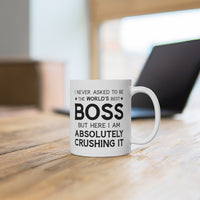 Load image into Gallery viewer, Funny Coffee Mug Gift For Your Boss - Birthday Present or Christmas Gift
