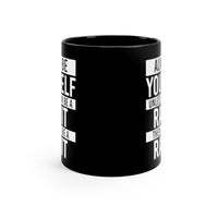 Load image into Gallery viewer, Funny Black Coffee Mug for Rabbit Lovers - Birthday Present - Christmas Gift
