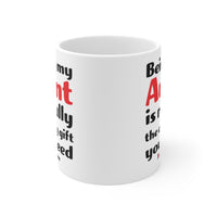 Load image into Gallery viewer, Funny Coffee Mug For Your Aunt - Christmas Gift - Birthday Gift
