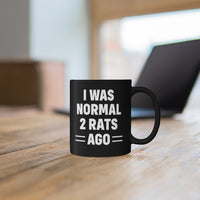Load image into Gallery viewer, Funny Black Coffee Mug for Rat Lovers - Birthday Present - Christmas Gift
