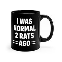 Load image into Gallery viewer, Funny Black Coffee Mug for Rat Lovers - Birthday Present - Christmas Gift
