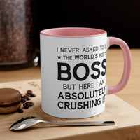 Load image into Gallery viewer, Funny Coffee Mug Gift For Your Boss - Birthday Present or Christmas Gift
