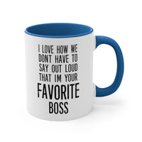 Load image into Gallery viewer, Funny Coffee Mug Gift For Your Boss - Birthday Present or Christmas Gift
