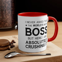 Load image into Gallery viewer, Funny Coffee Mug Gift For Your Boss - Birthday Present or Christmas Gift
