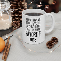 Load image into Gallery viewer, Funny Mug For Your Boss - Birthday Present or Christmas Gift
