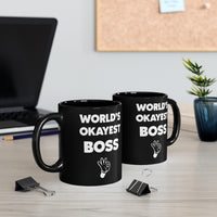 Load image into Gallery viewer, Funny Black Coffee Mug Gift For Your Boss - Birthday Present or Christmas Gift
