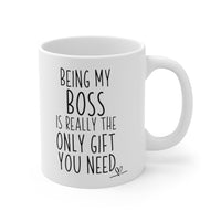 Load image into Gallery viewer, Funny Mug For Your Boss - Birthday Present or Christmas Gift
