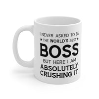 Load image into Gallery viewer, Funny Coffee Mug Gift For Your Boss - Birthday Present or Christmas Gift
