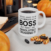 Load image into Gallery viewer, Funny Coffee Mug Gift For Your Boss - Birthday Present or Christmas Gift
