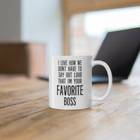 Load image into Gallery viewer, Funny Mug For Your Boss - Birthday Present or Christmas Gift
