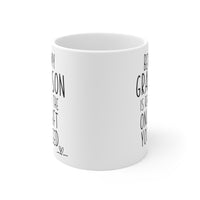 Load image into Gallery viewer, Funny Coffee Mug For Your Grandson - Christmas Gift - Birthday Gift
