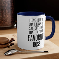 Load image into Gallery viewer, Funny Coffee Mug Gift For Your Boss - Birthday Present or Christmas Gift
