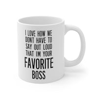 Load image into Gallery viewer, Funny Mug For Your Boss - Birthday Present or Christmas Gift
