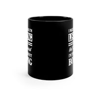 Load image into Gallery viewer, Funny Black Coffee Mug for Bowling Lovers - Birthday Present - Christmas Gift
