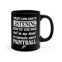 Load image into Gallery viewer, Funny Black Coffee Mug for Paintball Lovers - Birthday Present - Christmas Gift
