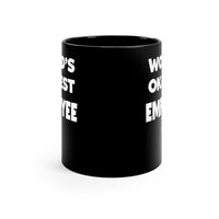 Load image into Gallery viewer, Funny Black Coffee Mug for your Employee - Birthday Present - Christmas Gift
