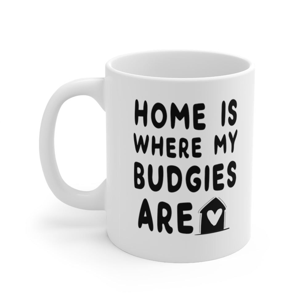 Funny Coffee Mug For Budgie Lovers - Birthday Present - Christmas Gift