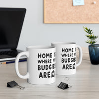 Load image into Gallery viewer, Funny Coffee Mug For Budgie Lovers - Birthday Present - Christmas Gift
