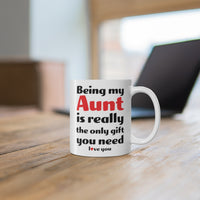 Load image into Gallery viewer, Funny Coffee Mug For Your Aunt - Christmas Gift - Birthday Gift
