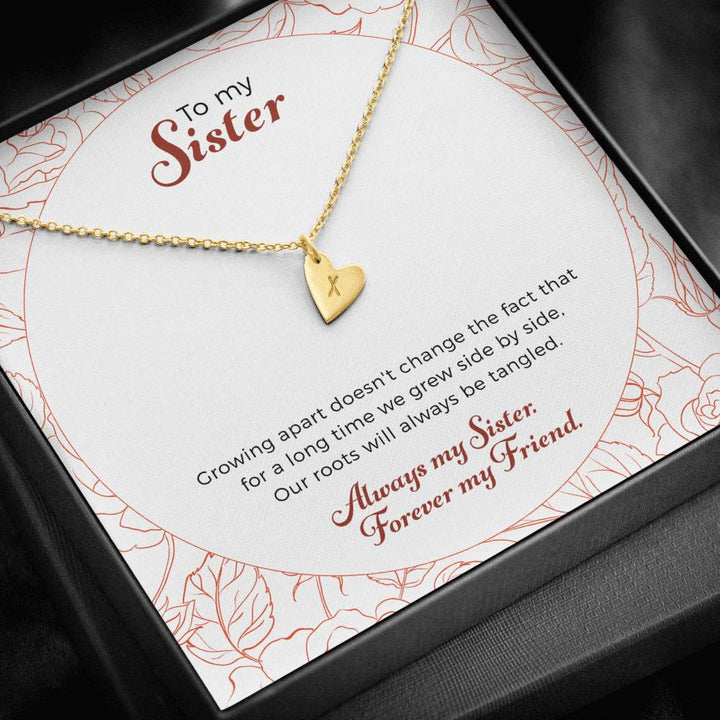 AOBOCO Sisters Necklace, Sisters Gifts from Sister, India | Ubuy