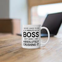 Load image into Gallery viewer, Funny Coffee Mug Gift For Your Boss - Birthday Present or Christmas Gift

