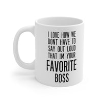 Load image into Gallery viewer, Funny Mug For Your Boss - Birthday Present or Christmas Gift
