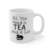 Load image into Gallery viewer, Funny Cat Mug For Tea Lovers - Birthday Present - Christmas Gift

