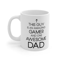 Load image into Gallery viewer, Gamer Coffee Mug for Awesome Dads - Fathers Day Gift for all Gamers
