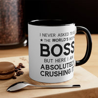 Load image into Gallery viewer, Funny Coffee Mug Gift For Your Boss - Birthday Present or Christmas Gift
