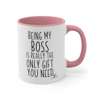 Load image into Gallery viewer, Funny Coffee Mug Gift For Your Boss - Birthday Present or Christmas Gift
