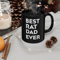 Load image into Gallery viewer, Funny Mug For Rat Lovers - Best Rat Dad Ever - Christmas Gift - Birthday Gift
