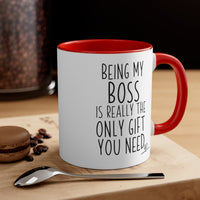 Load image into Gallery viewer, Funny Coffee Mug Gift For Your Boss - Birthday Present or Christmas Gift
