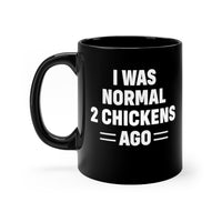 Load image into Gallery viewer, Funny Black Coffee Mug for Chicken Lovers - Birthday Present - Christmas Gift
