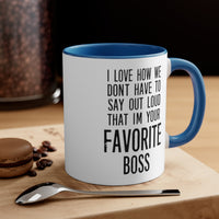 Load image into Gallery viewer, Funny Coffee Mug Gift For Your Boss - Birthday Present or Christmas Gift
