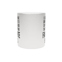 Load image into Gallery viewer, Funny Metallic Coffee Mug Gift For Your Boss - Birthday Present or Christmas Gift - Silver or Gold
